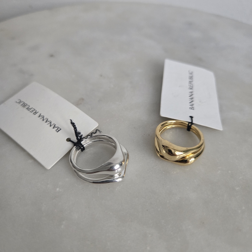 Banana Republic Dual-Tone Women's Rings